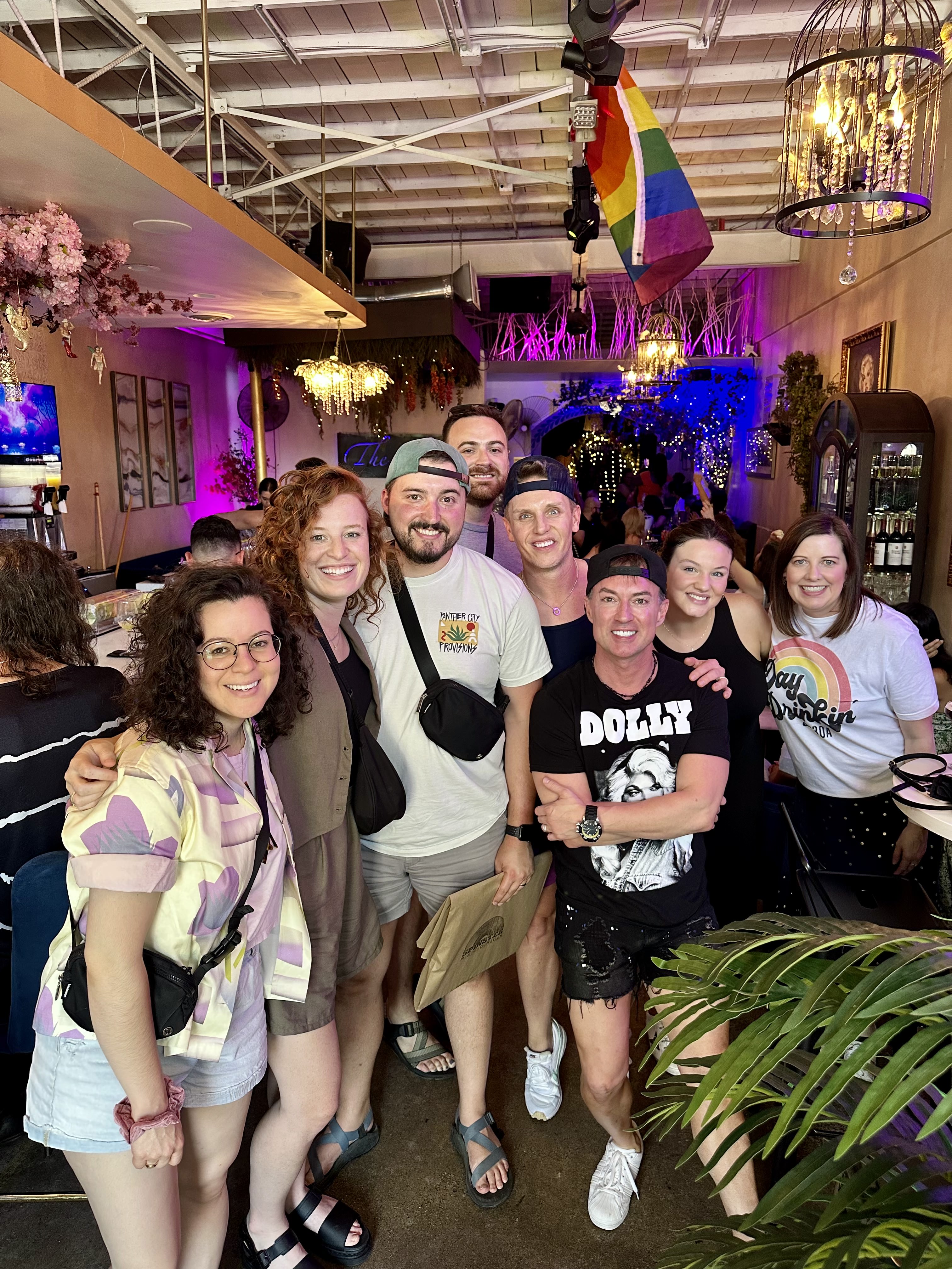 Group Photo at Restaruant